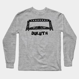 Duluth, MN Aerial Lift Bridge Long Sleeve T-Shirt